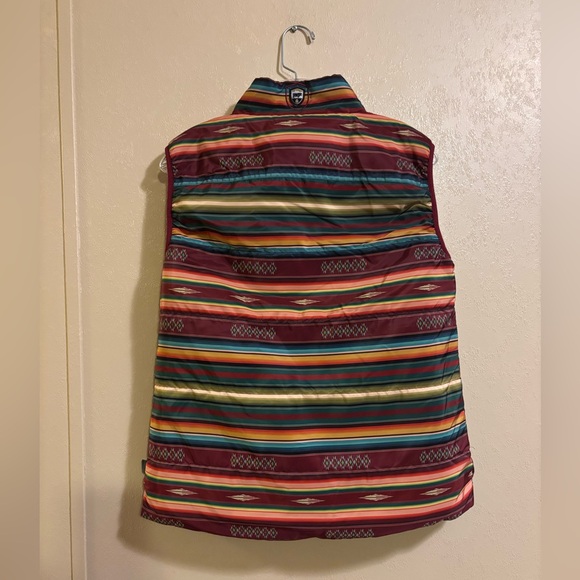 STS Ranchwear women’s Sealy Serape Vest sz M - Picture 2 of 6